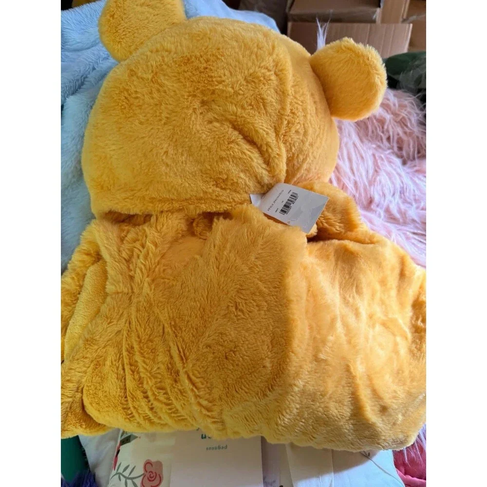 Disney Princess Cinderella Kids Hooded Blanket Pillowfort New